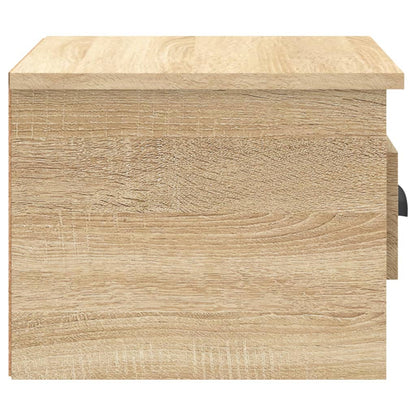 Wall mounted bedside table 41.5x36x28 cm Sonoma oak