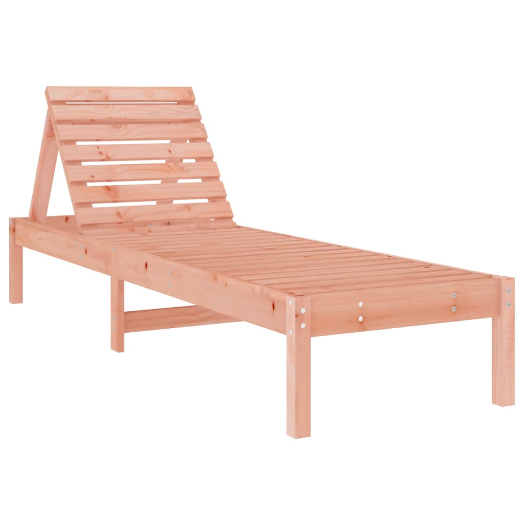 Sun loungers 2 pcs 199.5x60x74 cm solid douglas wood