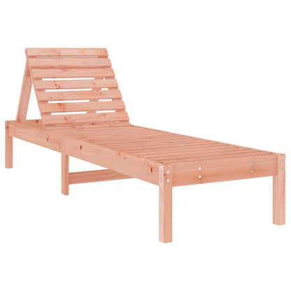 Sun loungers 2 pcs 199.5x60x74 cm solid douglas wood
