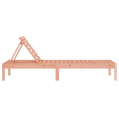 Sun loungers 2 pcs 199.5x60x74 cm solid douglas wood