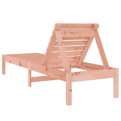 Sun loungers 2 pcs 199.5x60x74 cm solid douglas wood