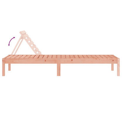 Sun loungers 2 pcs 199.5x60x74 cm solid douglas wood