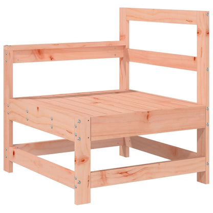 7 pcs conjunto lounge de jardim madeira de douglas maciça