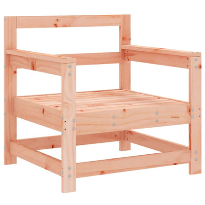 7 pcs conjunto lounge de jardim madeira de douglas maciça