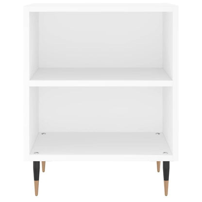 Mesa de cabeceira 40x30x50 cm derivados de madeira branco