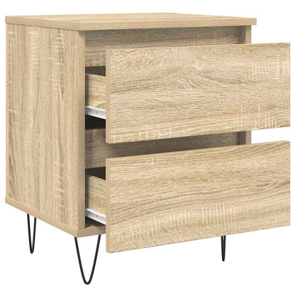 Mesa de cabeceira 40x35x50 cm derivados madeira carvalho sonoma