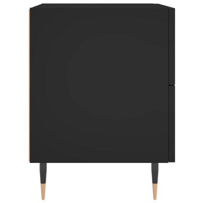 Mesa de cabeceira 40x35x47,5 cm derivados de madeira preto