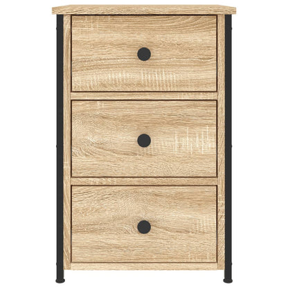 Mesa de cabeceira 40x36x60 cm derivados madeira carvalho sonoma