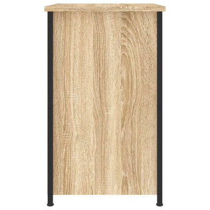 Mesa de cabeceira 40x36x60 cm derivados madeira carvalho sonoma