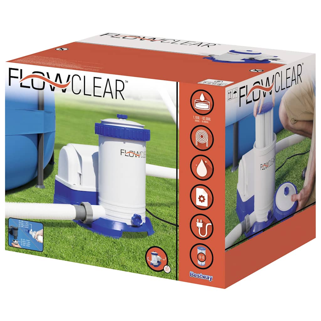 Flowclear Bomba de filtragem para piscina 9463 L/h