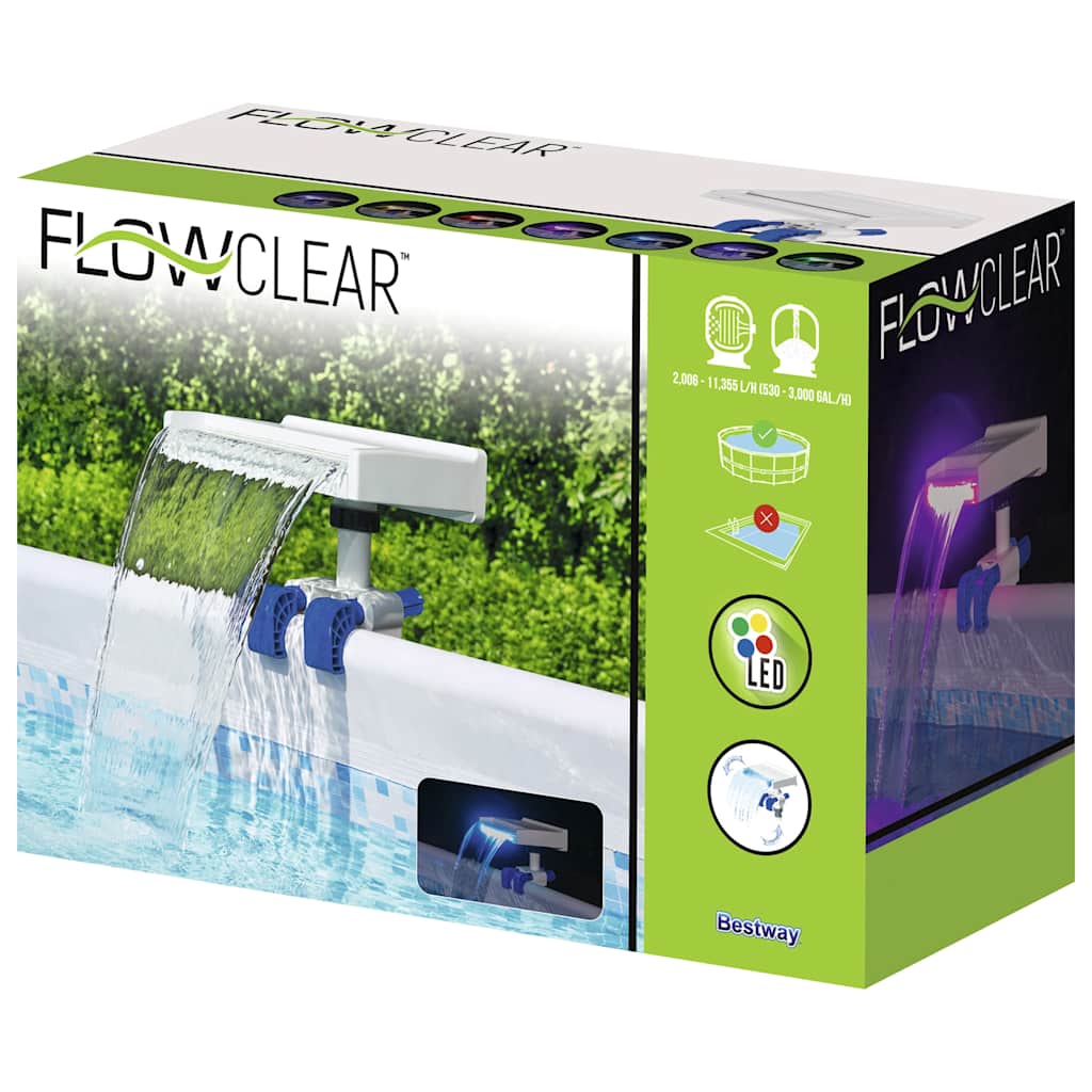 Flowclear Relaxing Waterfall with LED Lights
