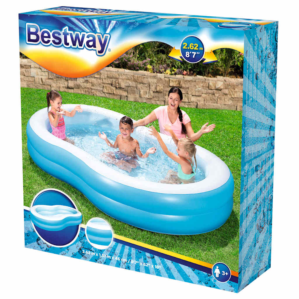 Piscina Big Lagoon Family 262x157x46 cm