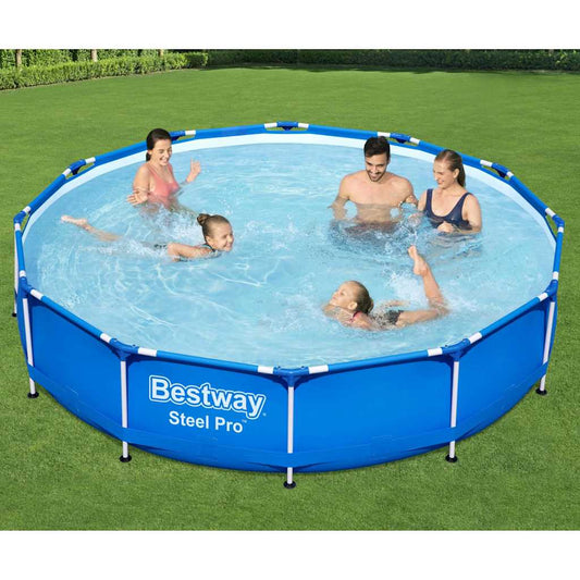 Piscina de estrutura Steel Pro 366x76 cm