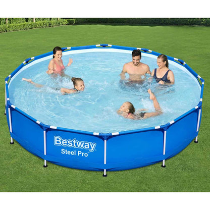 Piscina de estrutura Steel Pro 366x76 cm