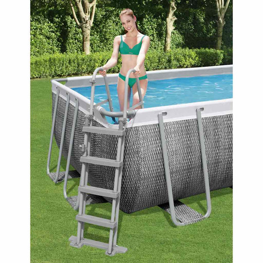Flowclear safety ladder with 4 steps 122 cm
