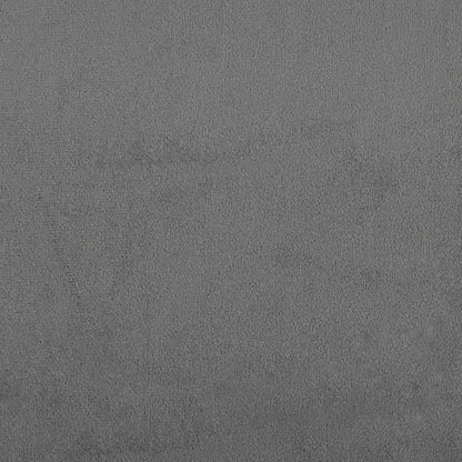 Sofá 2 lugares c/ almofadas 120 cm microfibra cinzento-escuro
