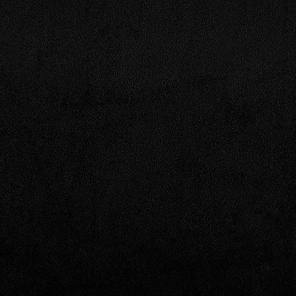Sofá 3 lugares c/ almofadas 180 cm microfibra preto