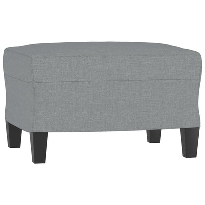 4 pcs conjunto de sofás tecido cinzento-claro