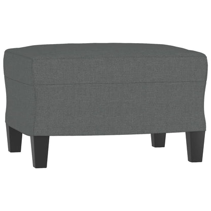 4 pcs conjunto de sofás tecido cinzento-escuro