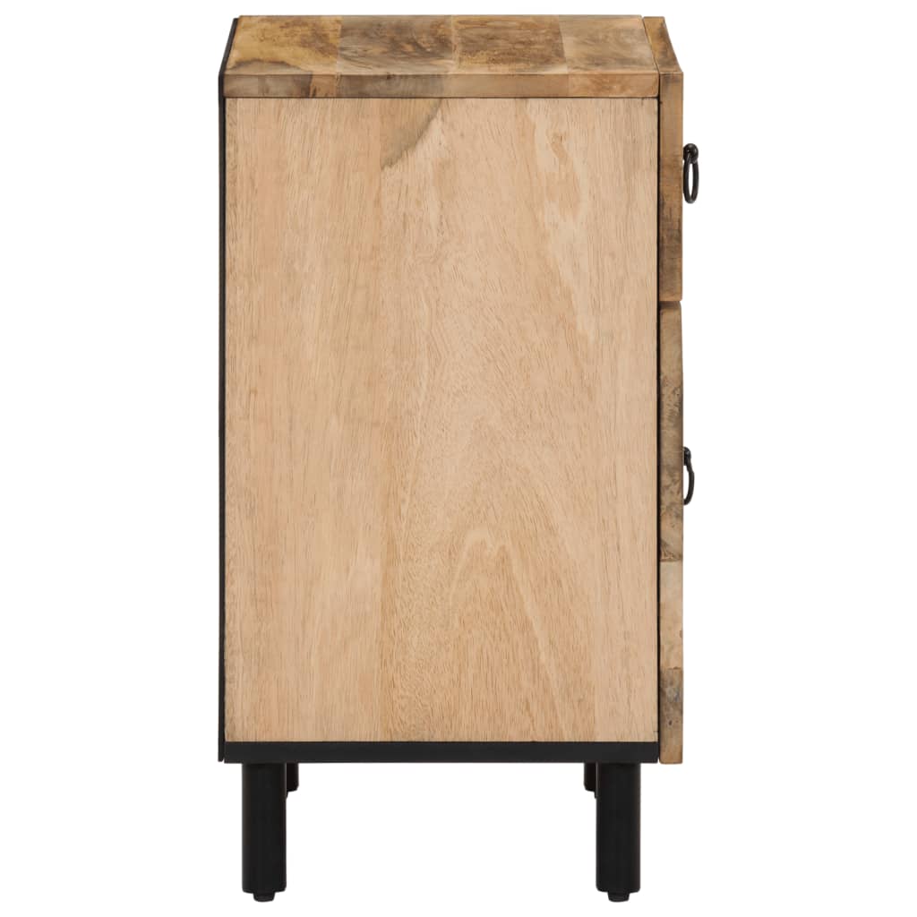 Bedside table 50x33x60 cm solid mango wood