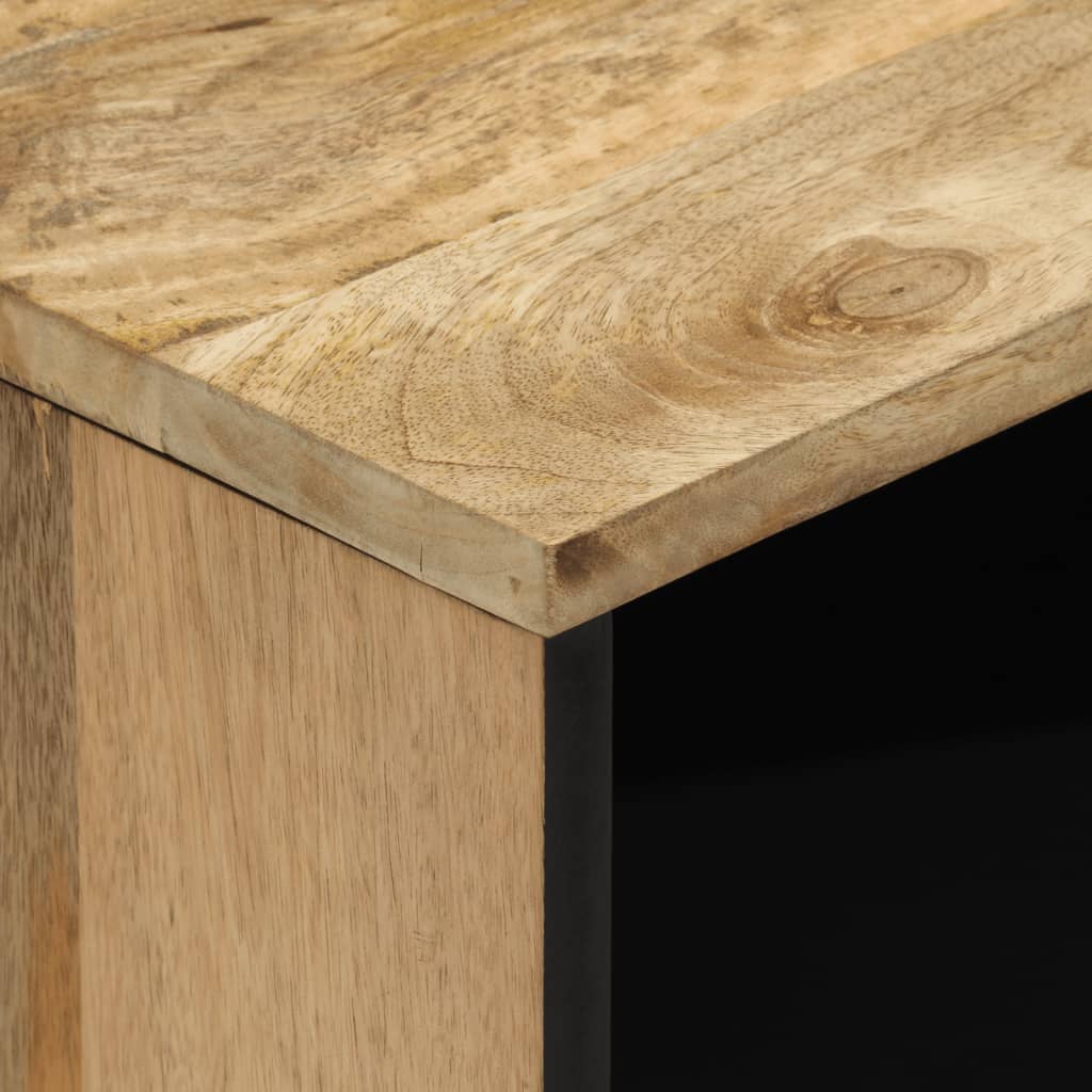Bedside table 50x33x60 cm solid mango wood
