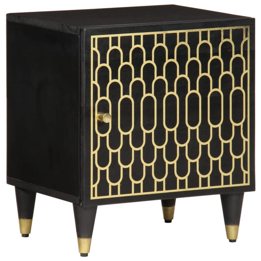 Bedside table 40x33x46 cm solid mango wood