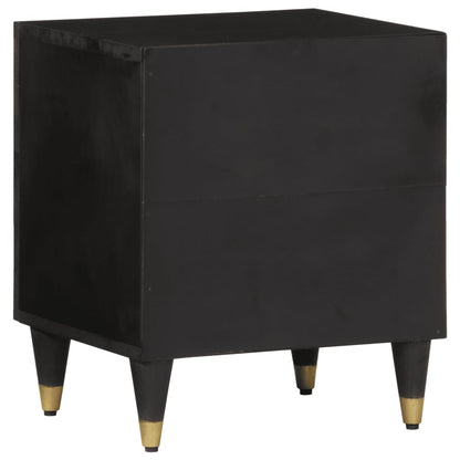 Bedside table 40x33x46 cm solid mango wood