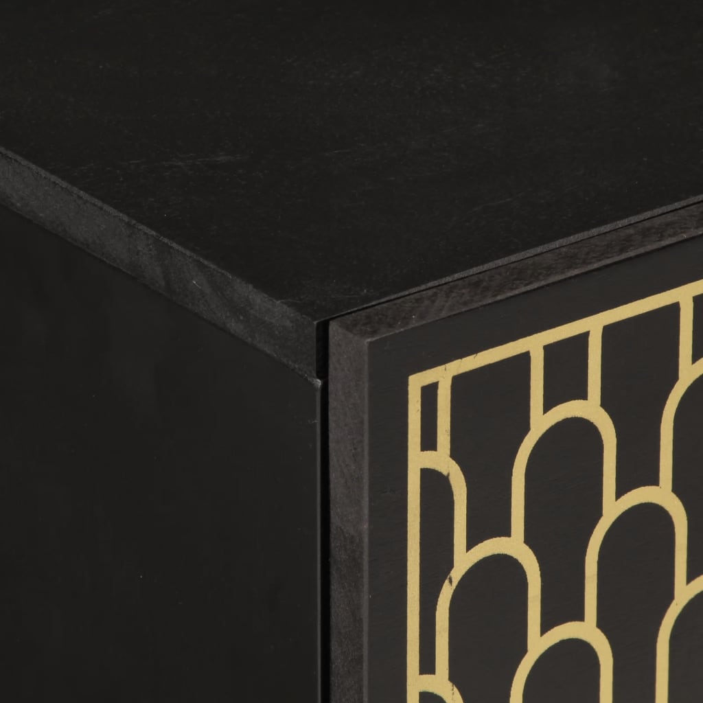 Bedside table 40x33x46 cm solid mango wood