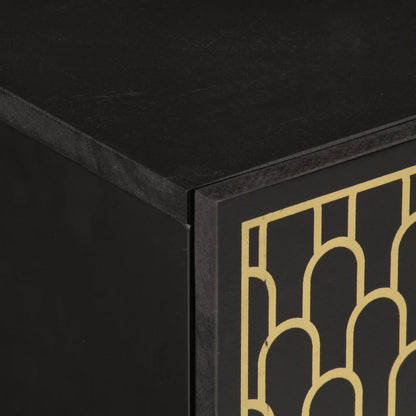 Bedside table 40x33x46 cm solid mango wood