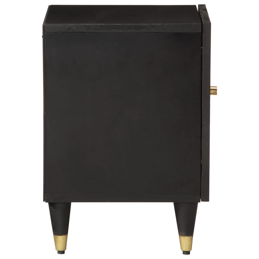 Bedside tables 2 pcs 40x33x46 cm solid mango wood