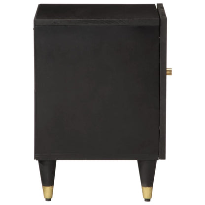 Bedside tables 2 pcs 40x33x46 cm solid mango wood