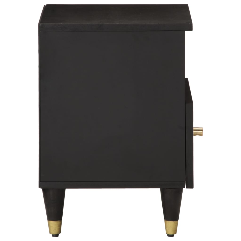 Bedside table 40x33x46 cm solid mango wood
