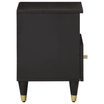 Bedside table 40x33x46 cm solid mango wood
