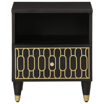 Bedside tables 2 pcs 40x33x46 cm solid mango wood