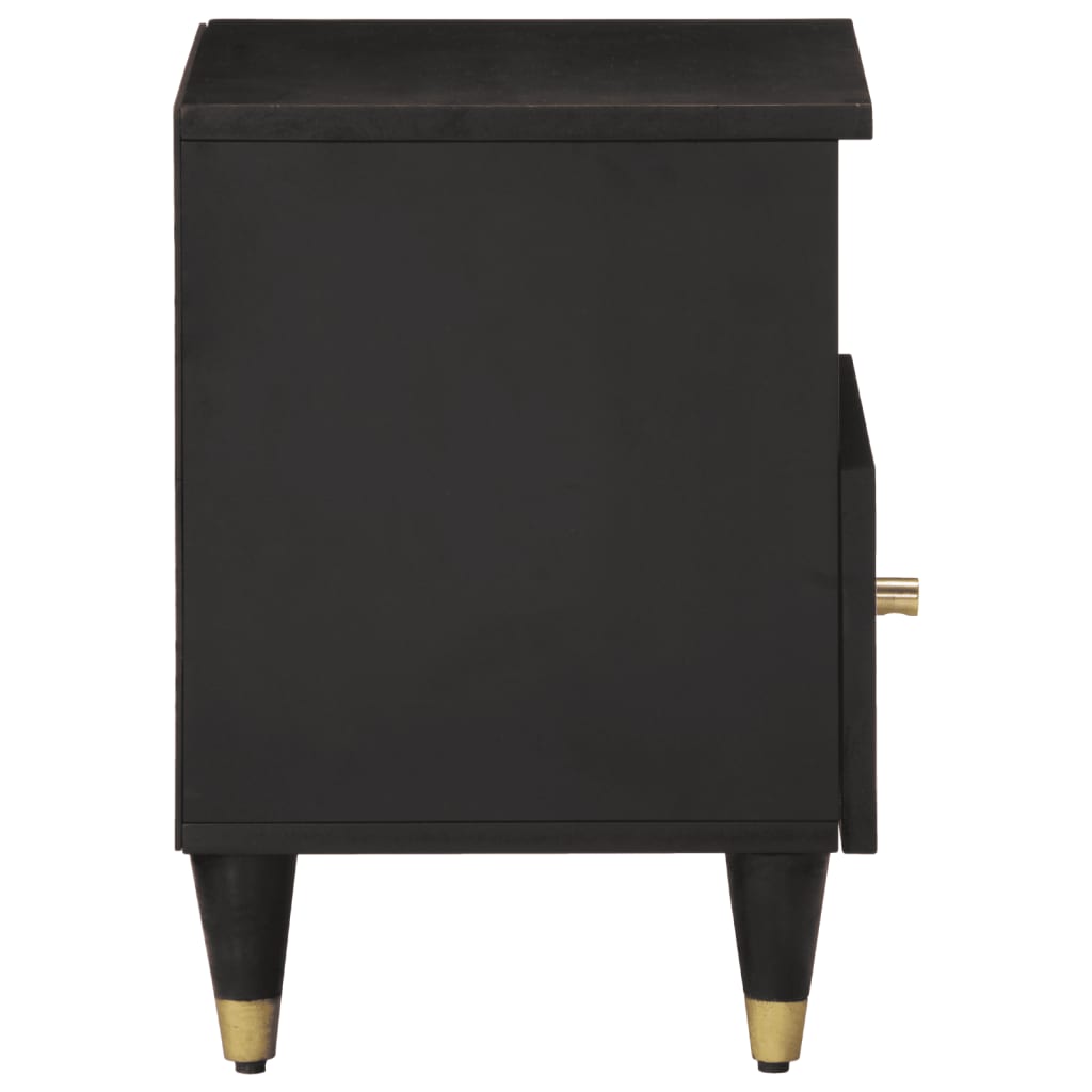 Bedside tables 2 pcs 40x33x46 cm solid mango wood