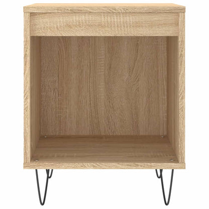 Mesa de cabeceira 40x35x50 cm derivados madeira carvalho sonoma