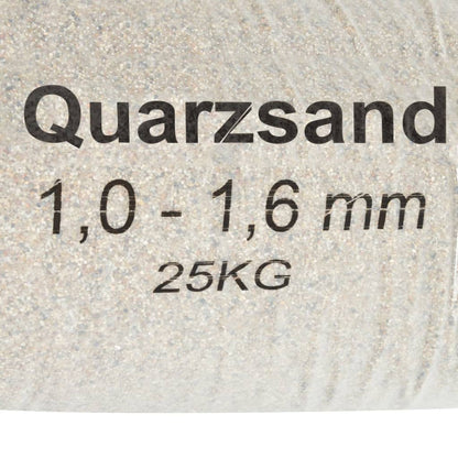 Filter sand 25 kg 1.0-1.6 mm