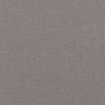 3-seater sofa in 180 cm grey-brown fabric