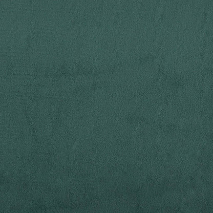 60 cm dark green velvet armchair