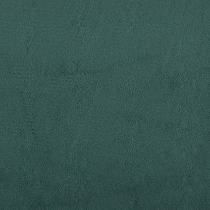 2-seater sofa 140 cm dark green velvet