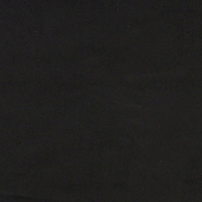 3-seater sofa 180 cm black velvet