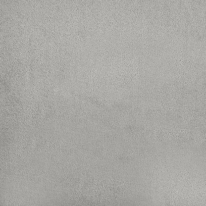 Armchair in microfiber fabric 60 cm light gray