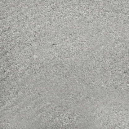 3-seater sofa 180 cm light grey microfibre fabric