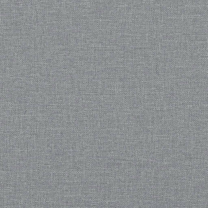 Poltrona tecido 60 cm cinzento-claro
