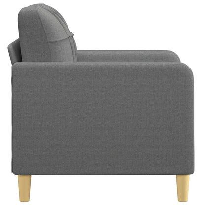 Poltrona 60 cm tecido cinzento-escuro