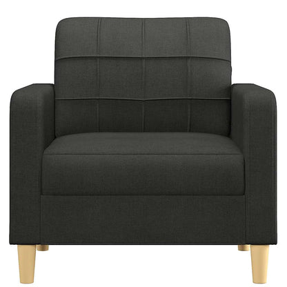 Poltrona 60 cm tecido preto