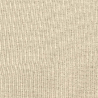 Sofá de 2 lugares tecido 120 cm cor creme