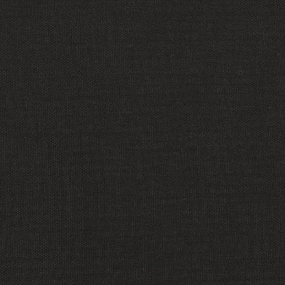 2-seater sofa in fabric, 140 cm, black
