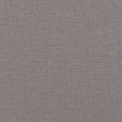 3-seater sofa in 180 cm grey-brown fabric