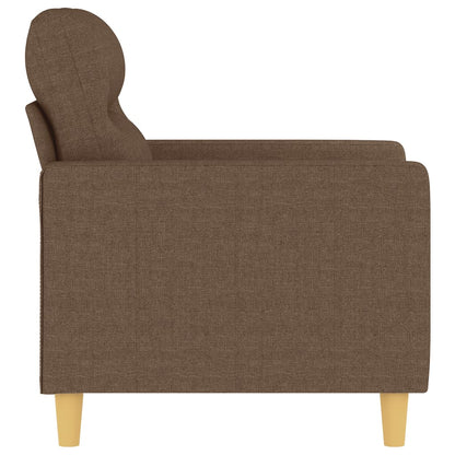 Poltrona 60 cm tecido castanho